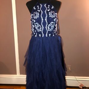 Navy dress, size 11-12 petite